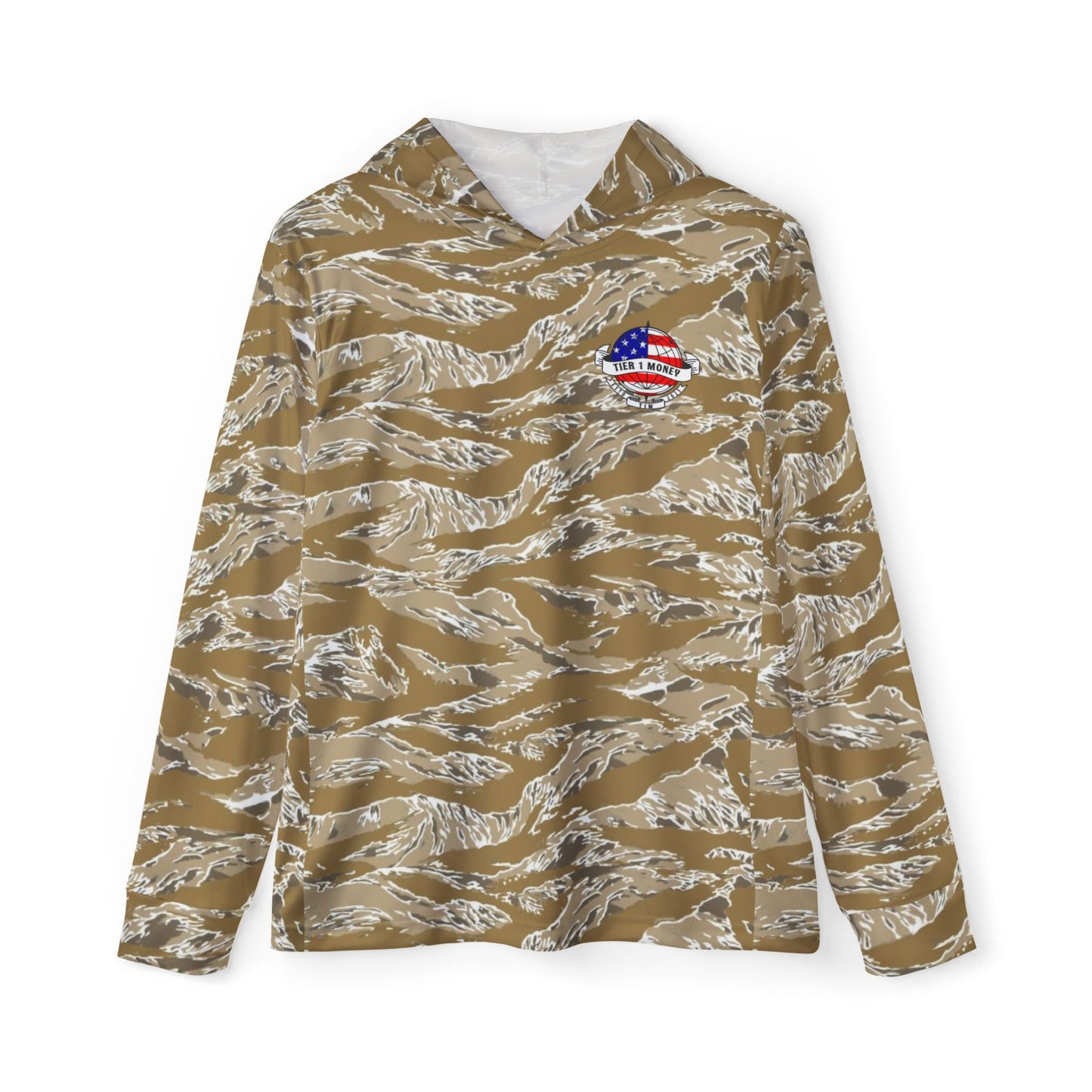 Hooded Tan Tiger Range Shirt