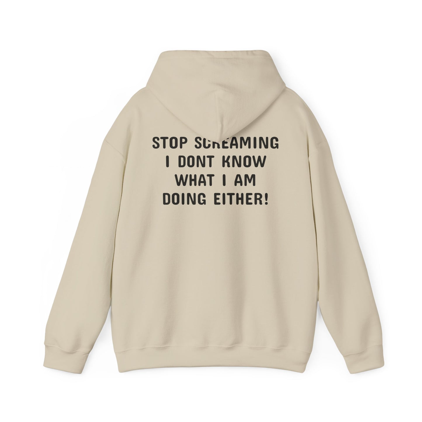 Stop Screaming Heavy Hoodie