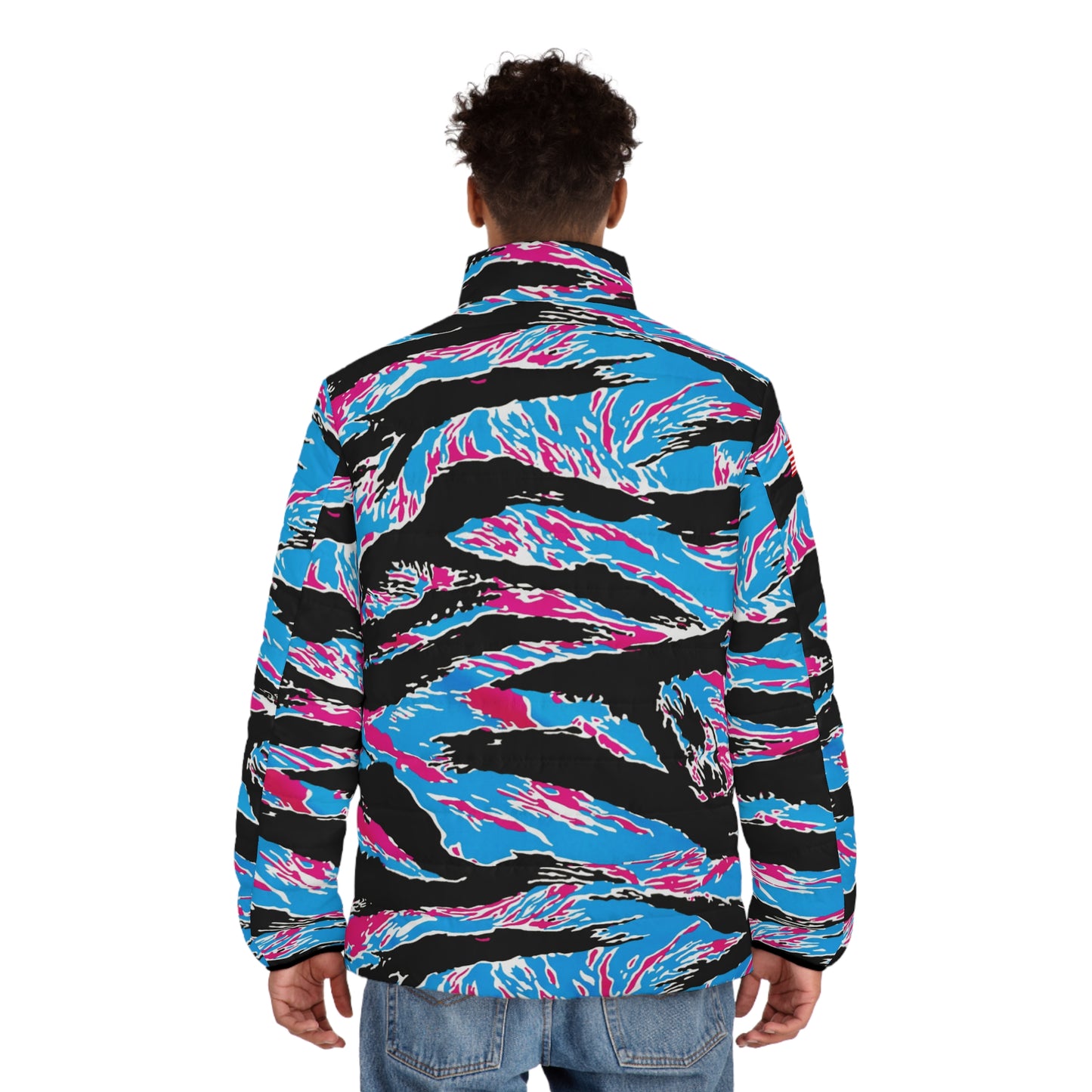 Miami Viiice Camo Puffer
