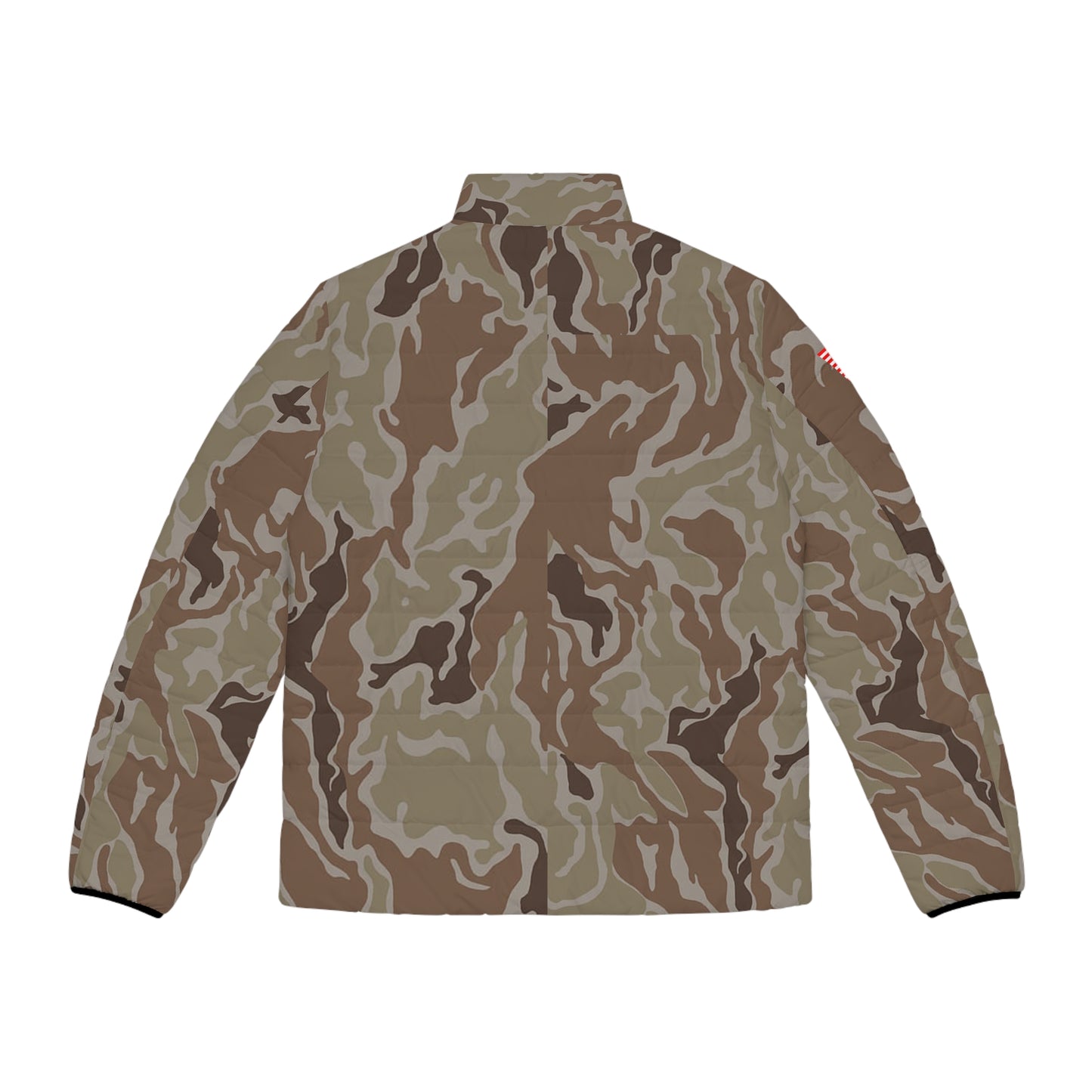 Tan Camo Puffer