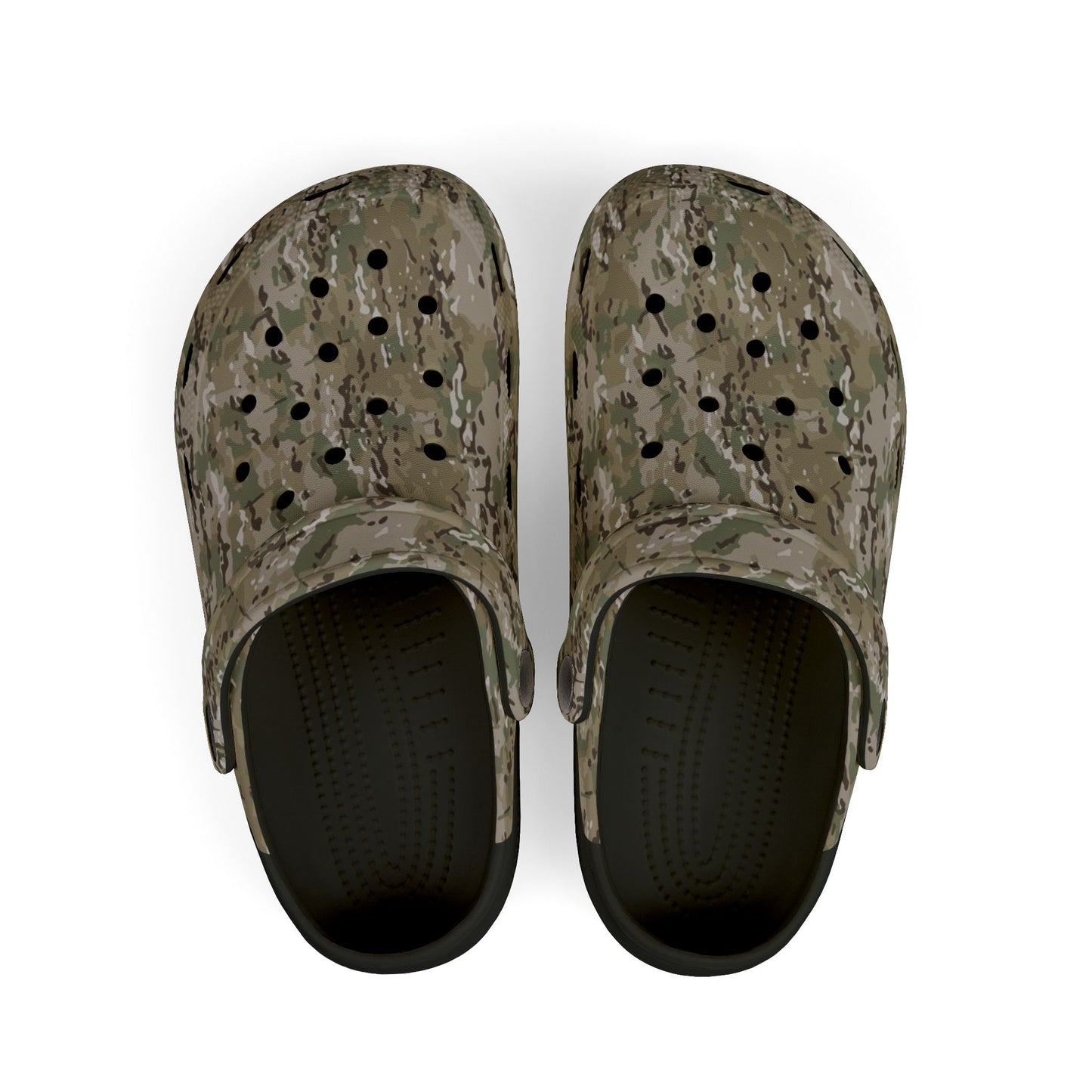 Kids Camo Foam Slip on's