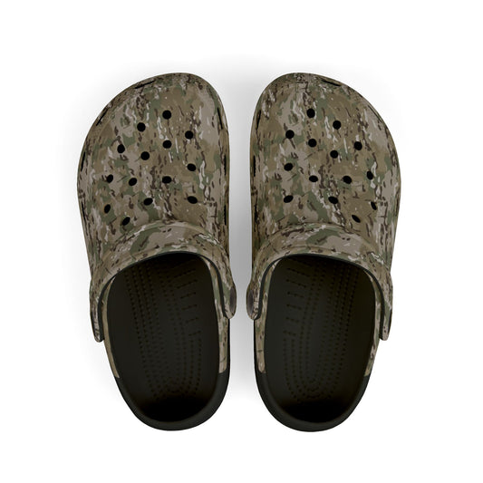 Kids Camo Foam Slip on's