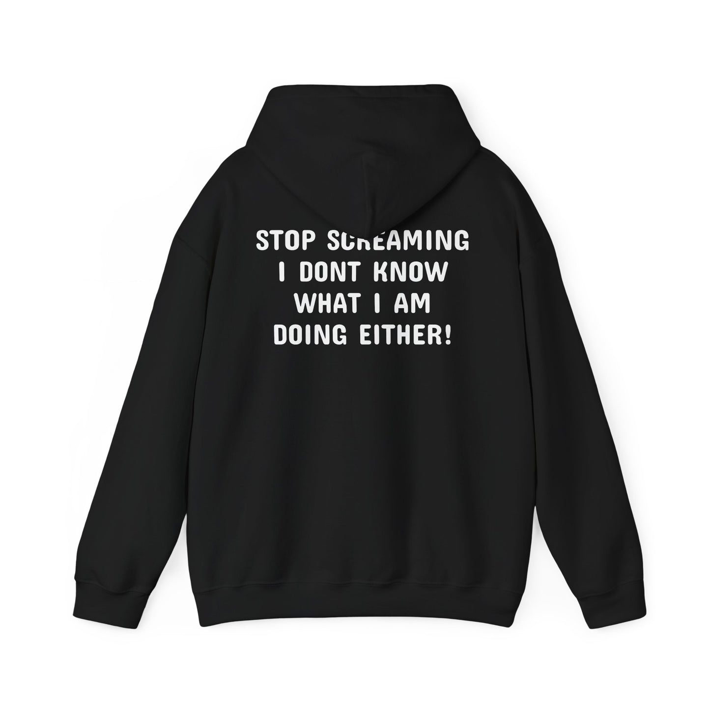 Stop Screaming Heavy Hoodie