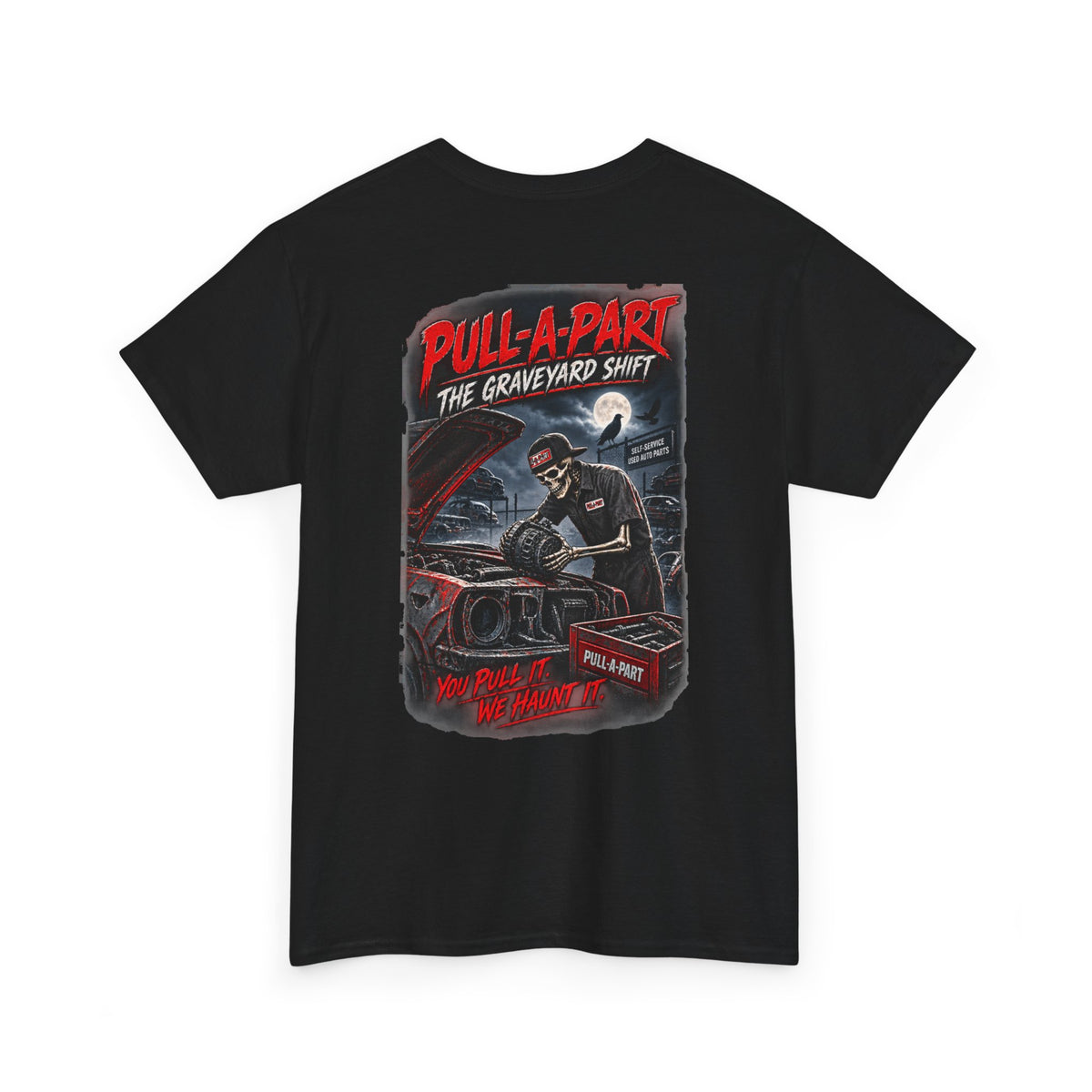 Pull-A-Part Halloween T-Shirt — Skeleton
