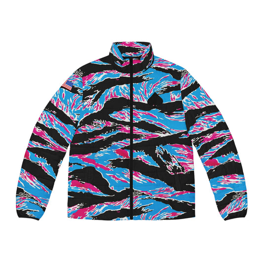 Miami Viiice Camo Puffer
