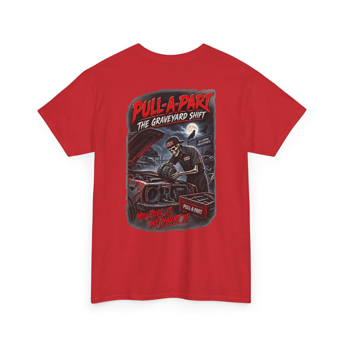 Pull-A-Part Halloween T-Shirt — Skeleton
