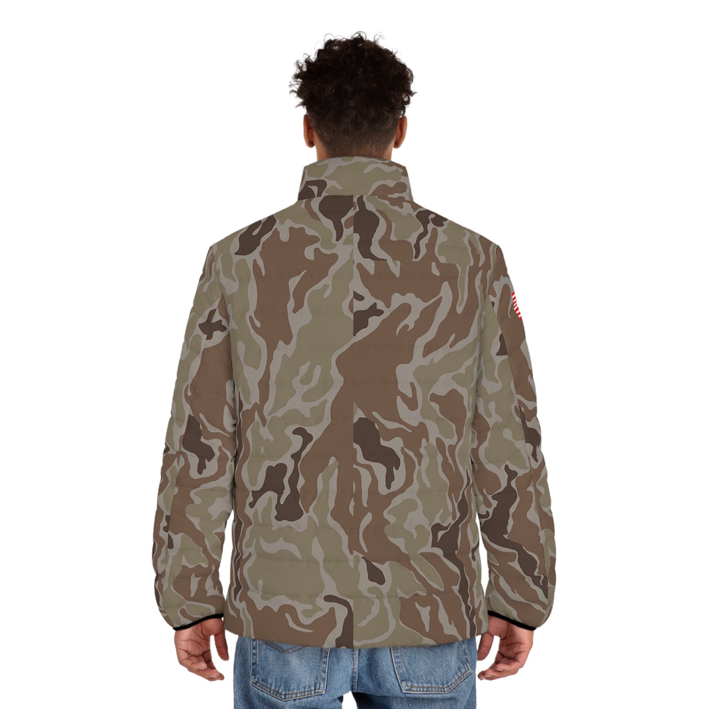 Tan Camo Puffer