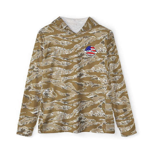 Hooded Tan Tiger Range Shirt