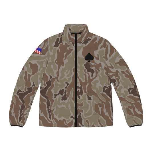 Tan Camo Puffer