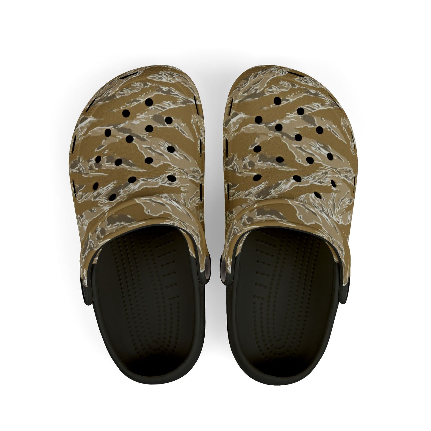 Desert Tiger Kids Camo Slid On's