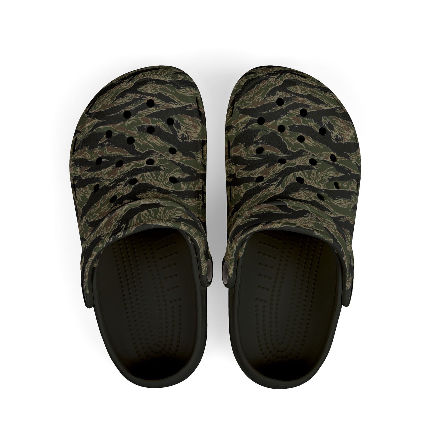 Tiger Camo Kids Camo Slid on's