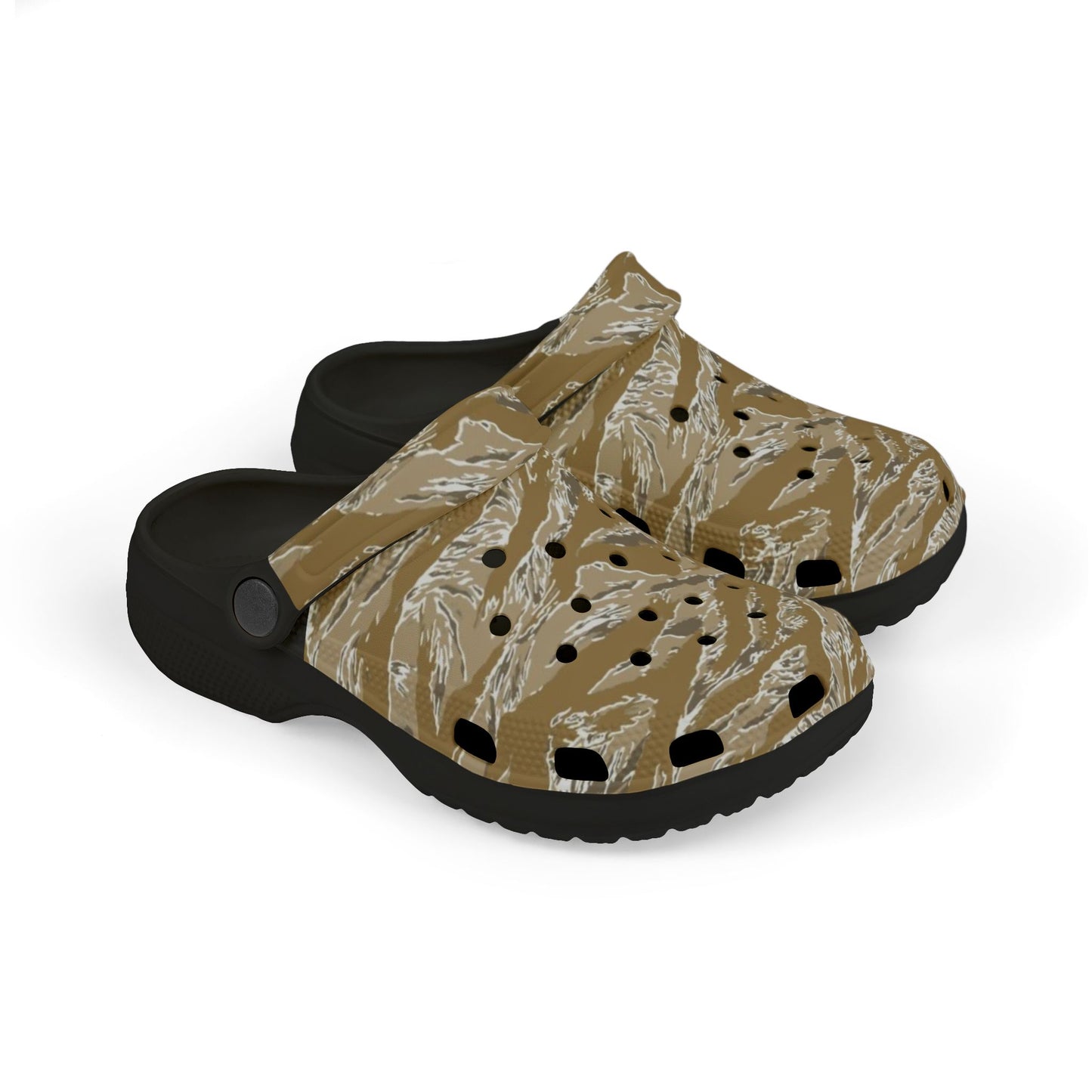 Desert Tiger Kids Camo Slid On's
