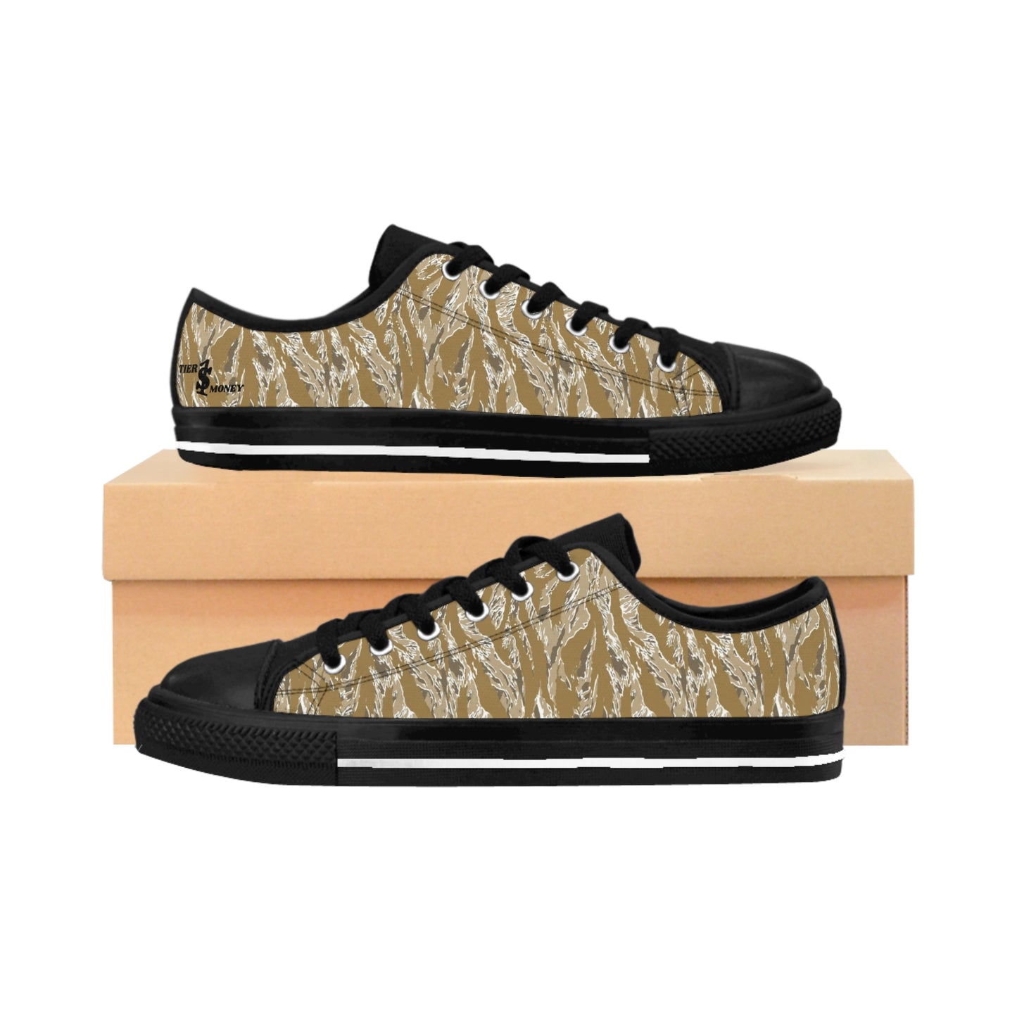 Tan Tiger Flatbottoms