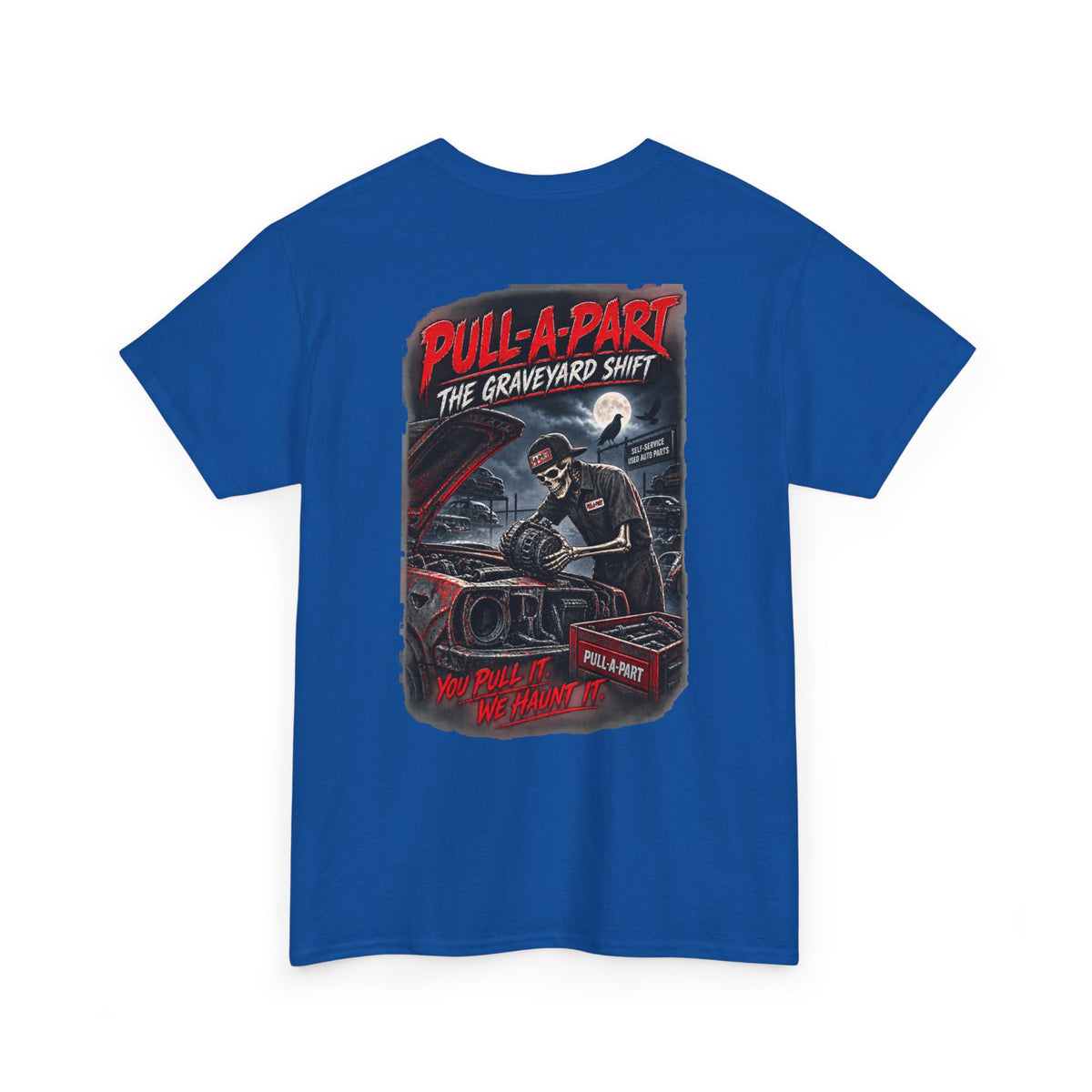 Pull-A-Part Halloween T-Shirt — Skeleton