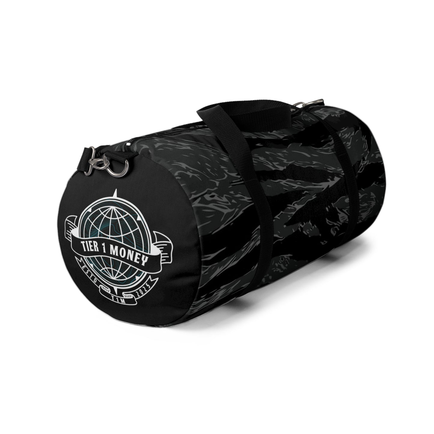 Black Tiger Camo Duffel