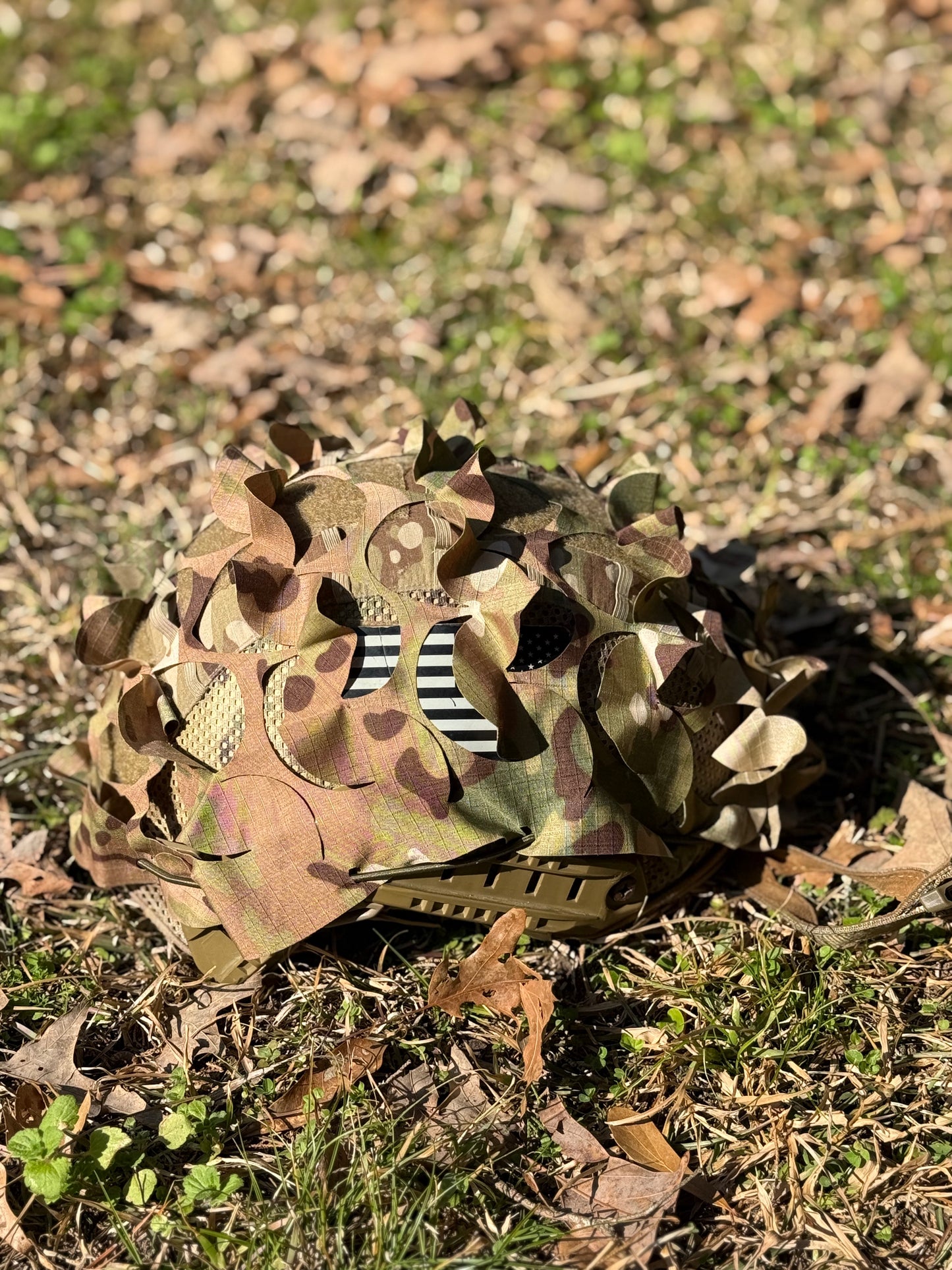 Camo Helmet Cover – Concealment Without Compromise