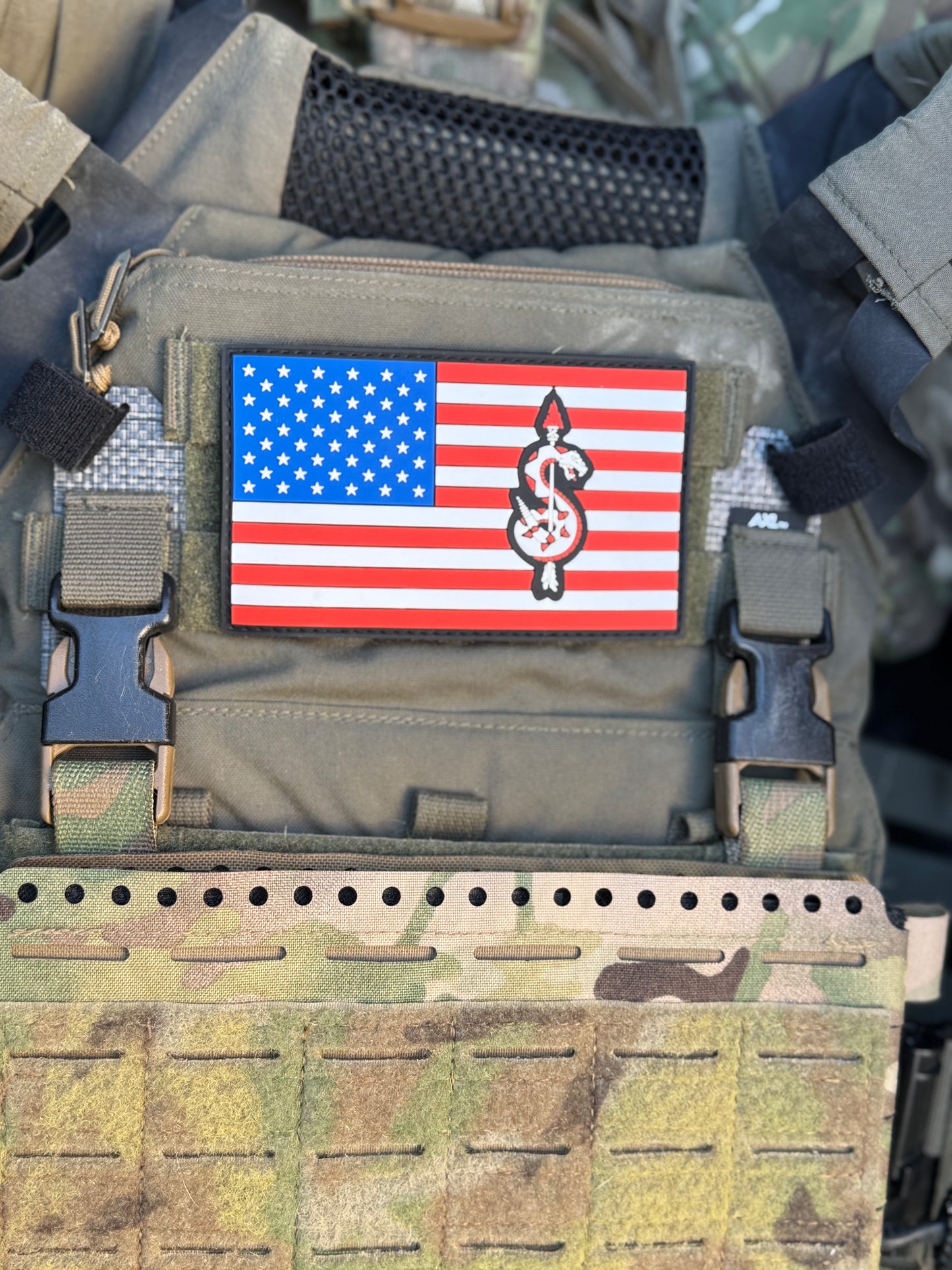 PVC 3X5 Sniper American Flag
